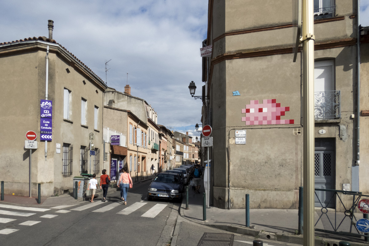 Image de fond - Invader