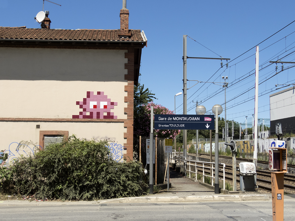 Image de fond - Invader