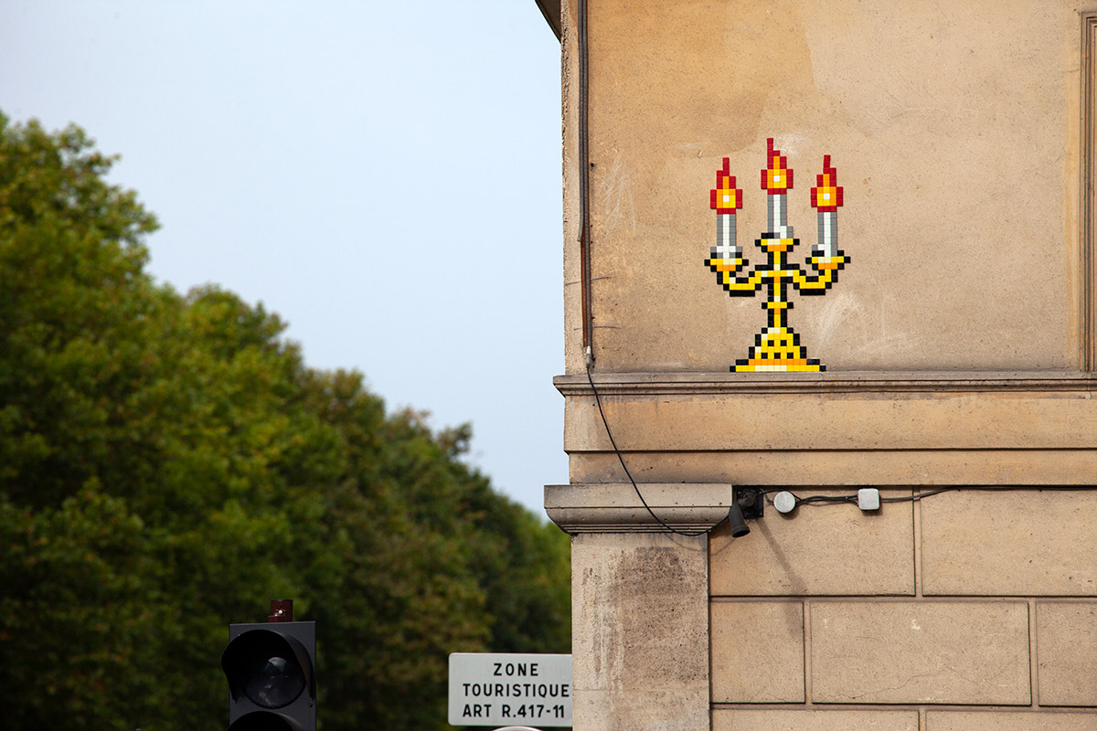 Image de fond - Invader