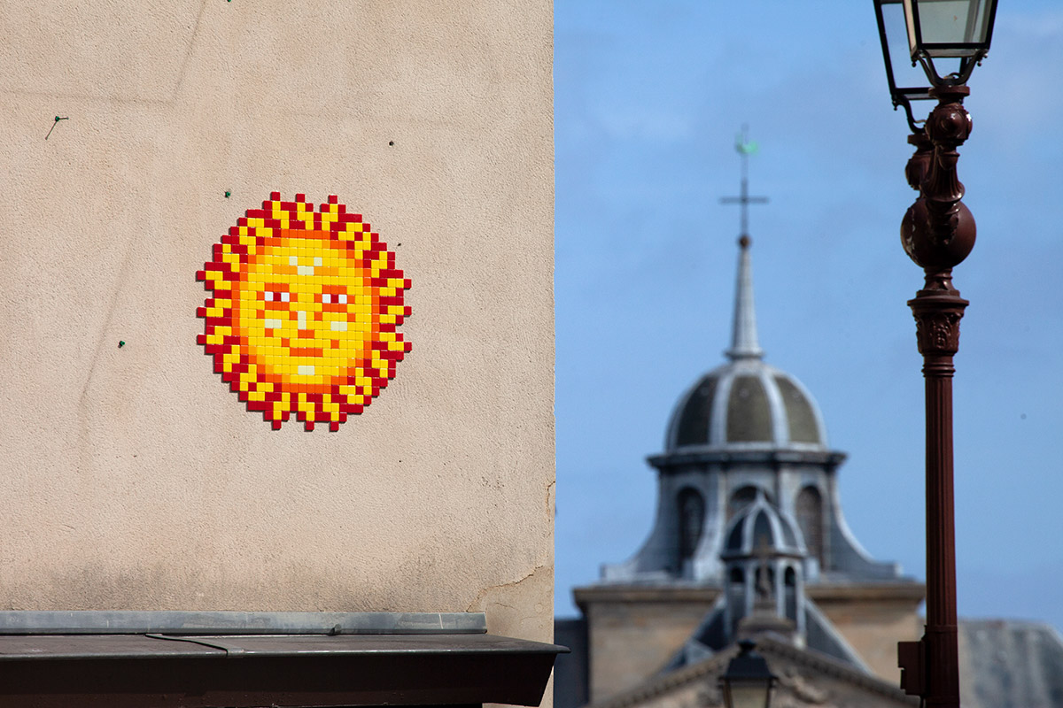 Image de fond - Invader