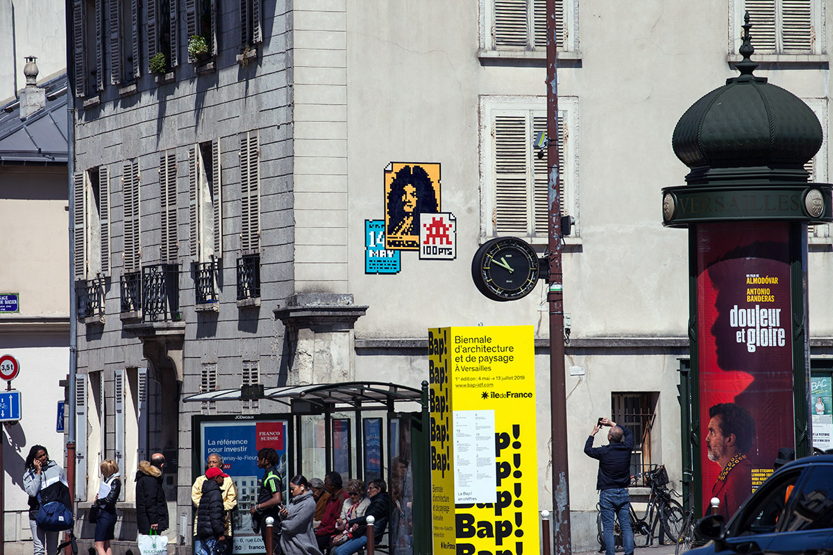 Image de fond - Invader