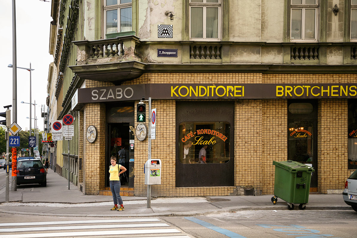 Image de fond - Invader