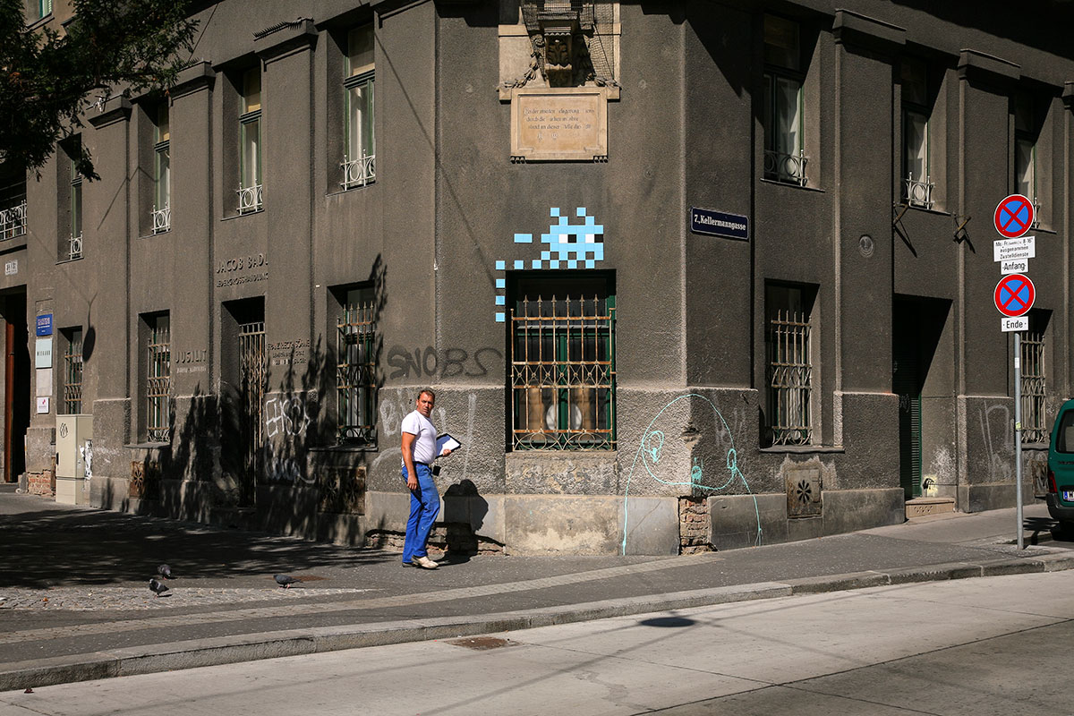 Image de fond - Invader